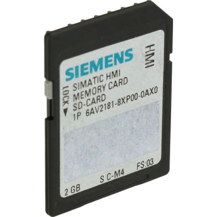 Карта памяти Siemens SIMATIC HMI SD 2 ГБ для панелей серии Comfort